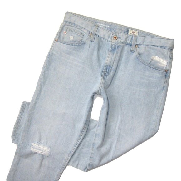 NWT Adriano Goldschmied AG Ex-Boyfriend Slim in Premiere Destroyed Jeans 29 - Picture 6 of 11